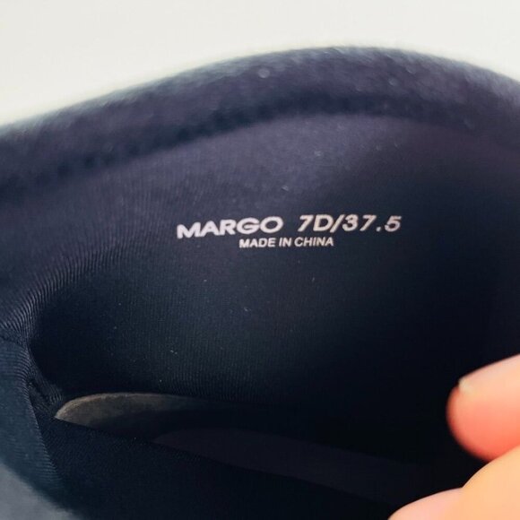 Stuart Weitzman Margo Bootie Size 7 Suede Sock Sneaker Platform Sole Black White - Picture 10 of 11